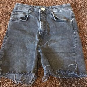High rise jean shorts (for trade)